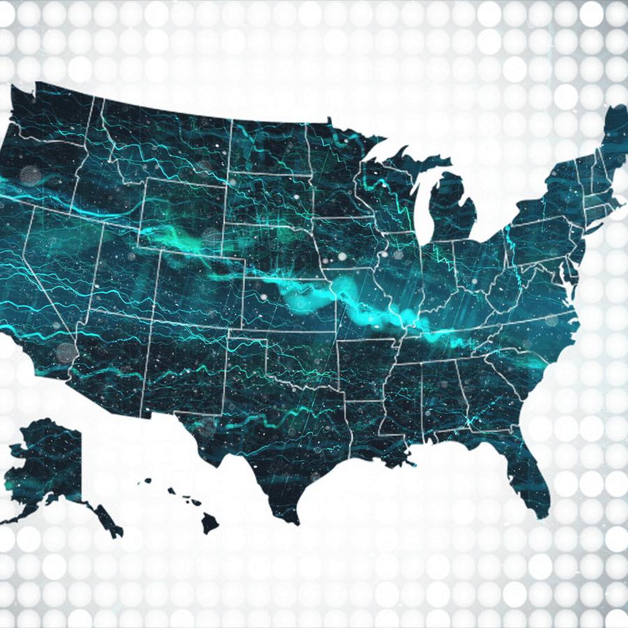 Geographic US map data